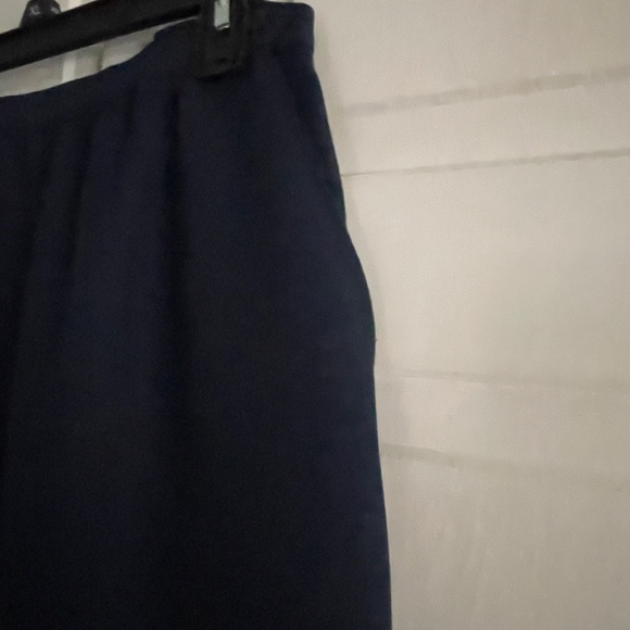 Personal Haberdashery Ladies Navy Blue Stretch A line Skirt Size 8 - Picture 4 of 4